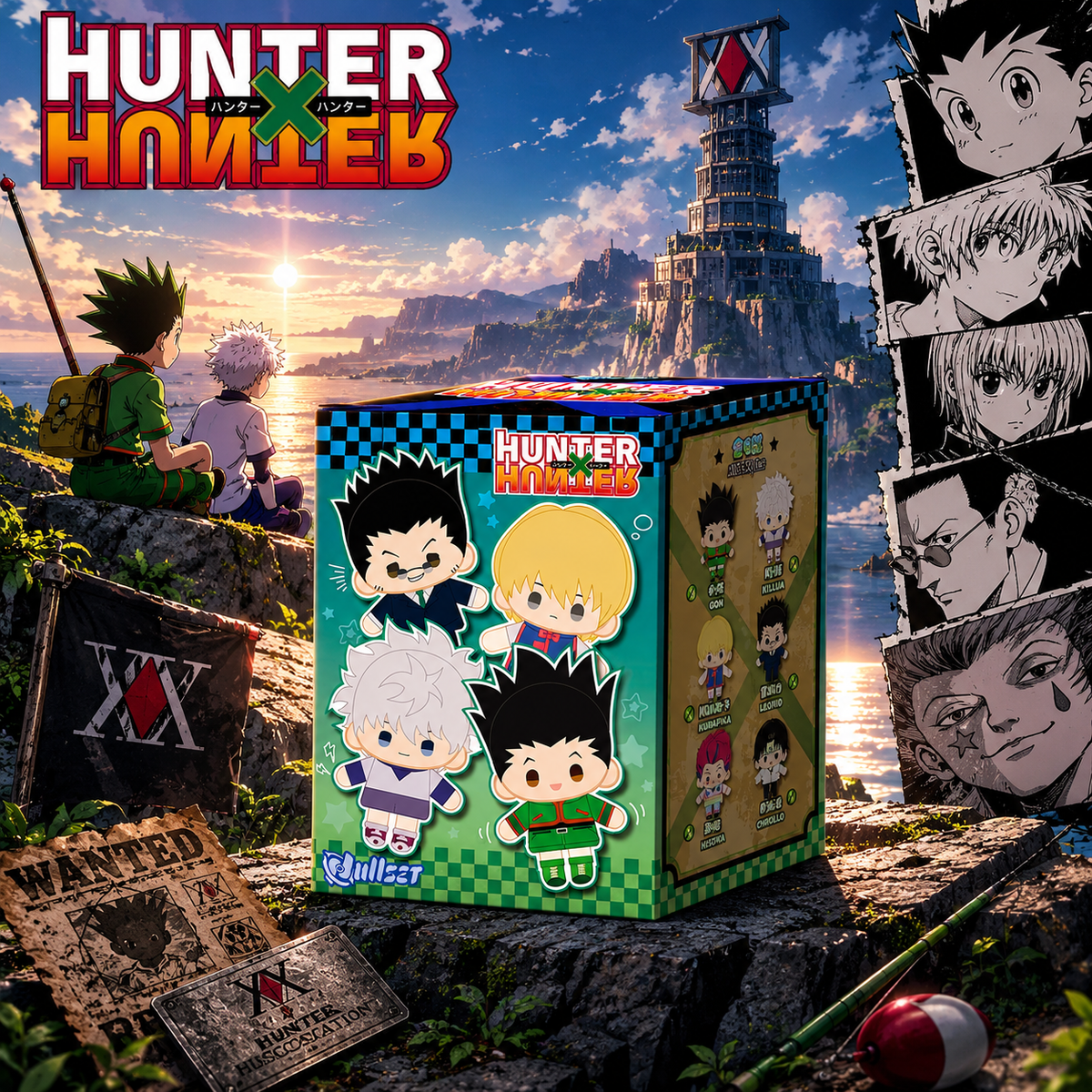 Hunter X Hunter Anime Pudełko Niespodzianka