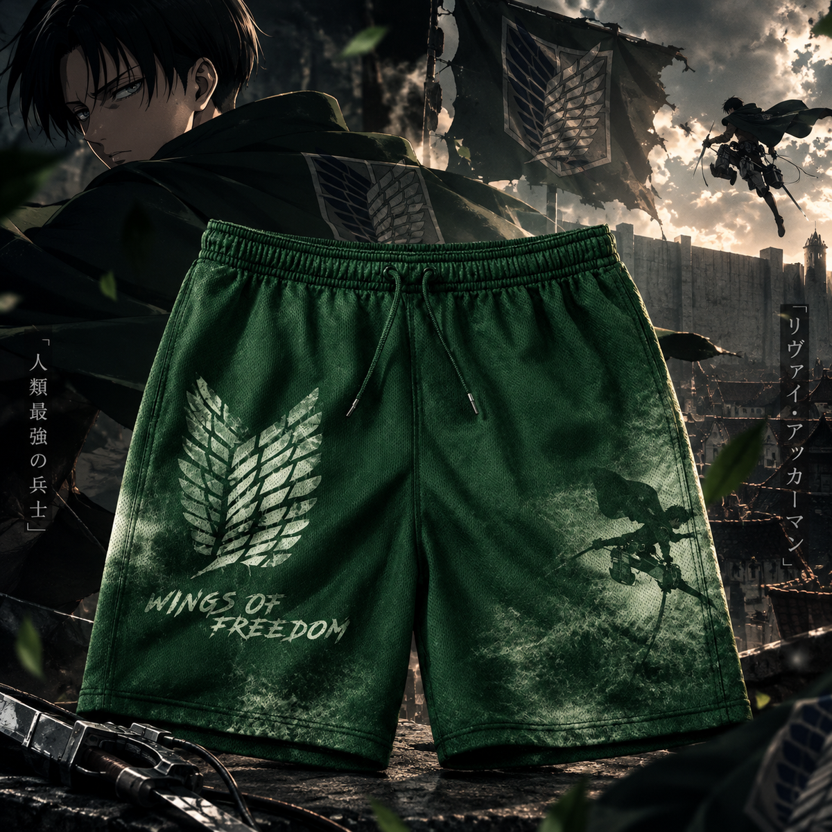 Aot Levi Şort