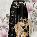Sivri Diş Kaplan Kimono Pantolon