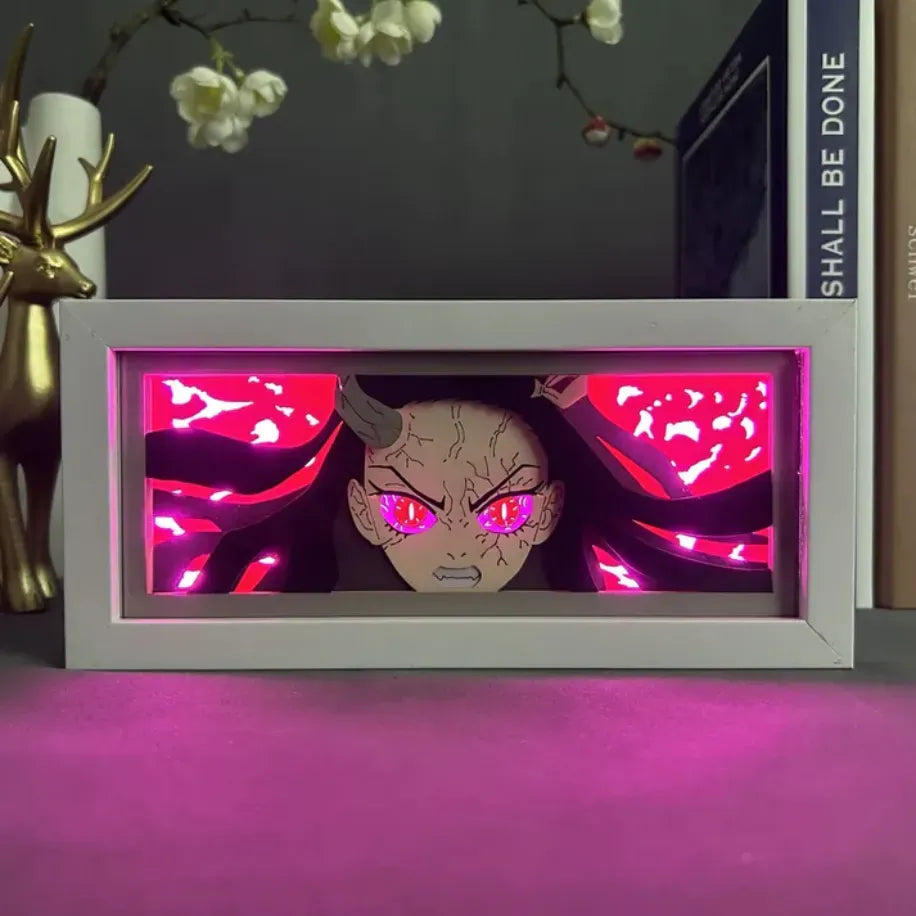 Demon Slayer Nezuko Awakened Led Lamba