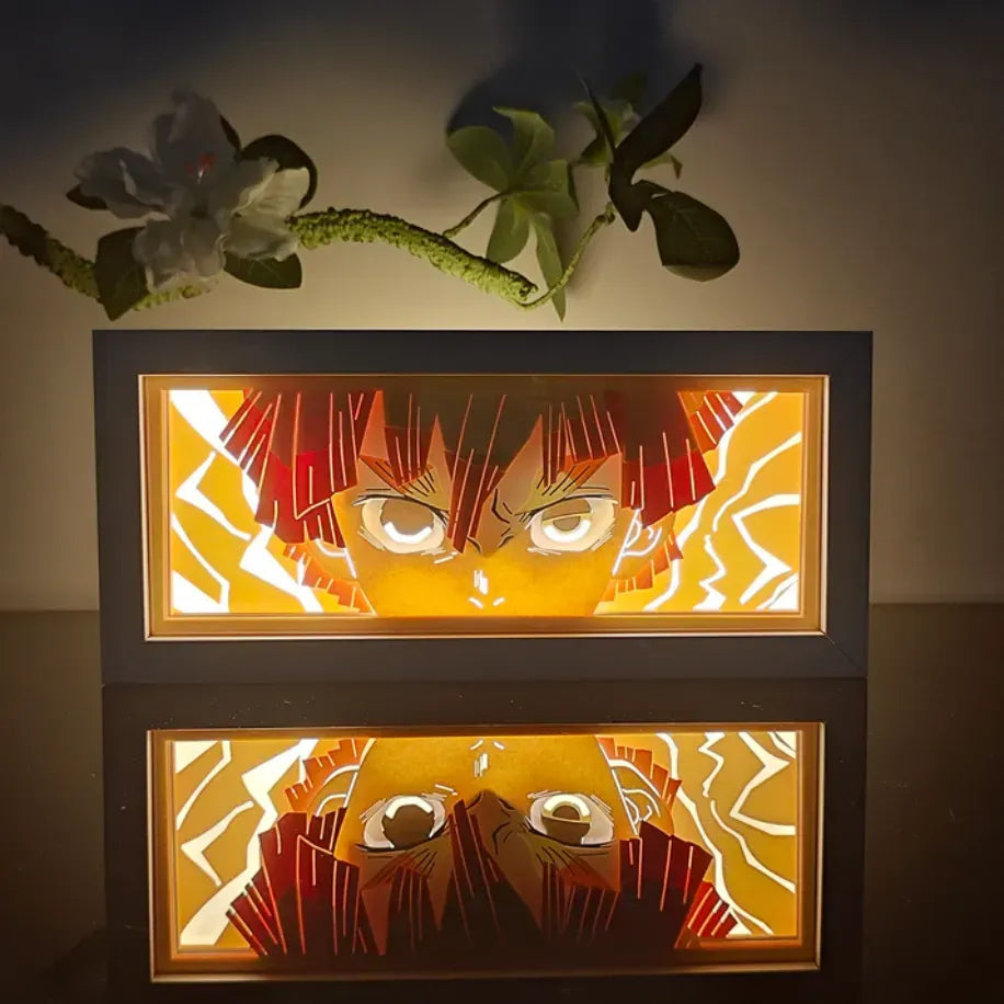 Demon Slayer Zenitsu Led Lamba