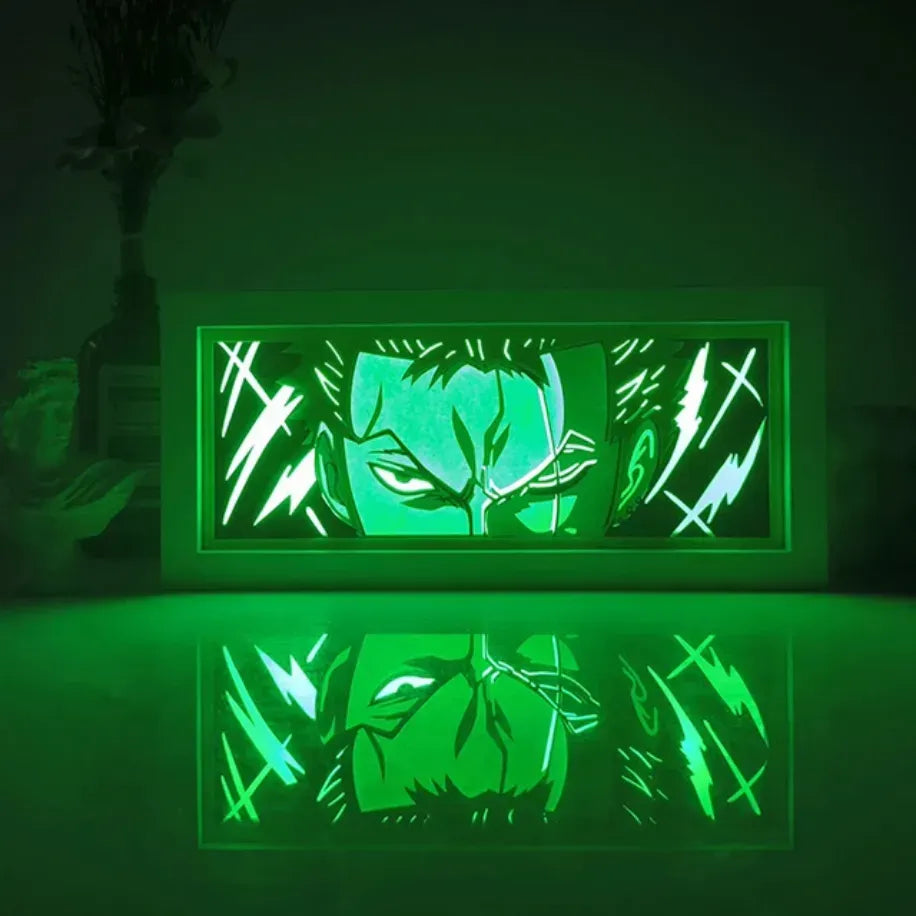 One Piece Zoro Led Lamba