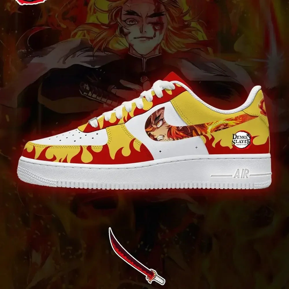 Kyojuro Rengoku Demon Slayer  Air Force Ayakkabı