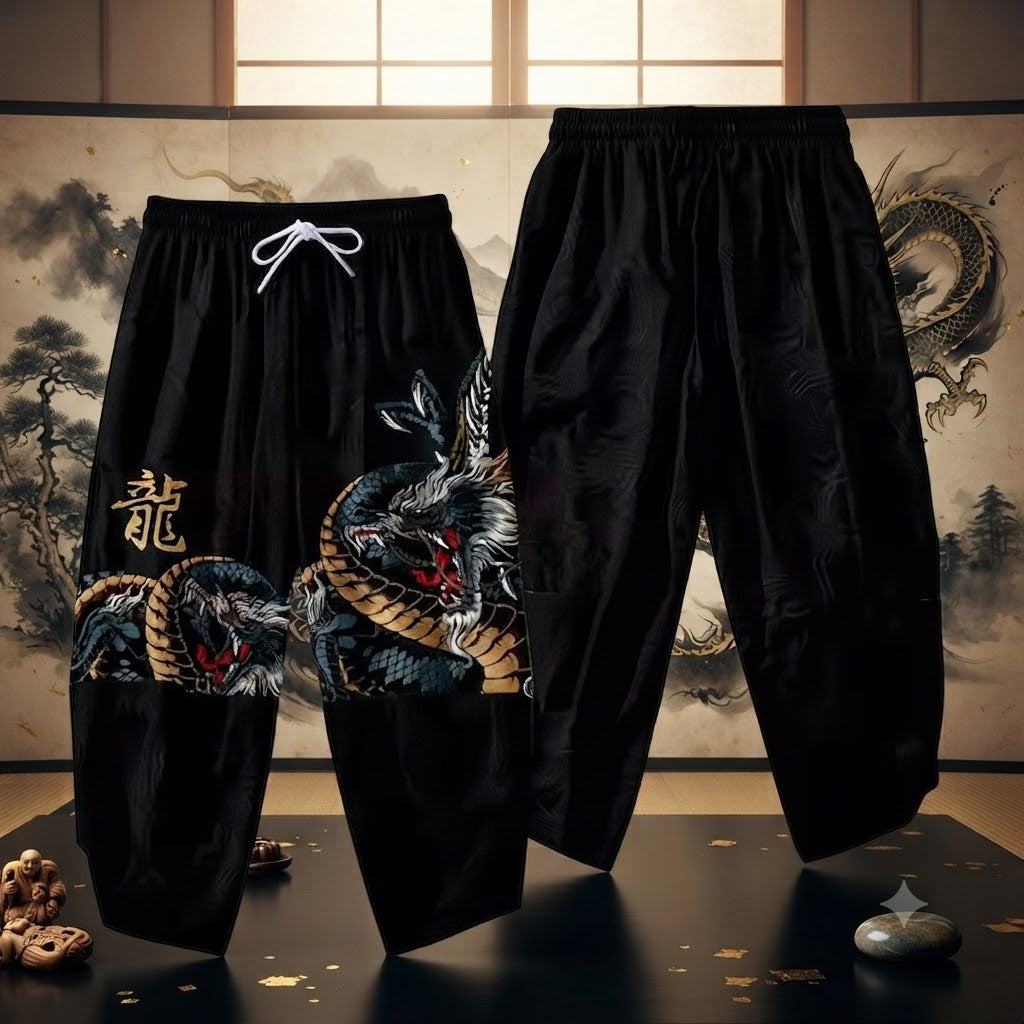 Hudutlardaki Ejder Kimono Pantolon