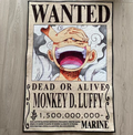 Wanted Luffy Dekoratif Halı
