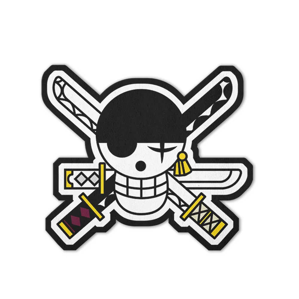 Zoro Jolly Flag Anime Dekoratif Halı