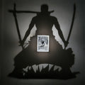One Piece Zoro Led Lamba