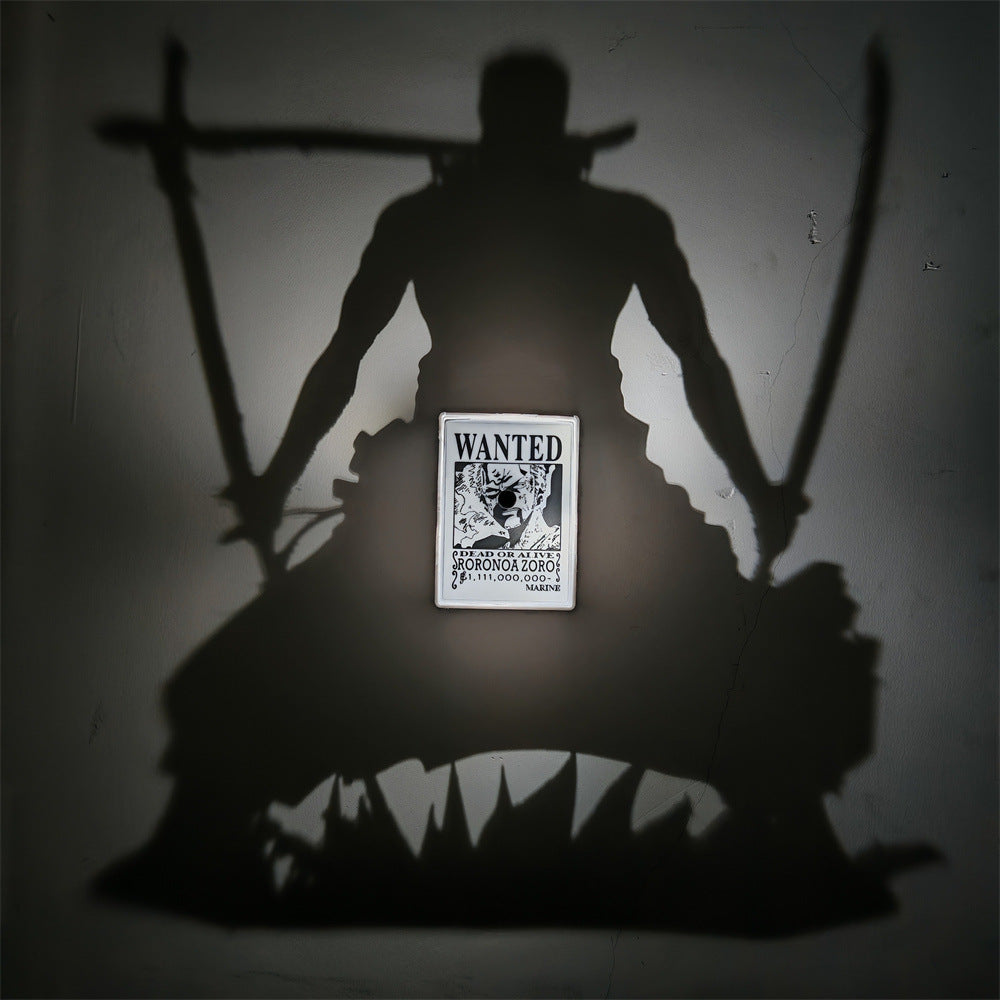 One Piece Zoro Led Lamba