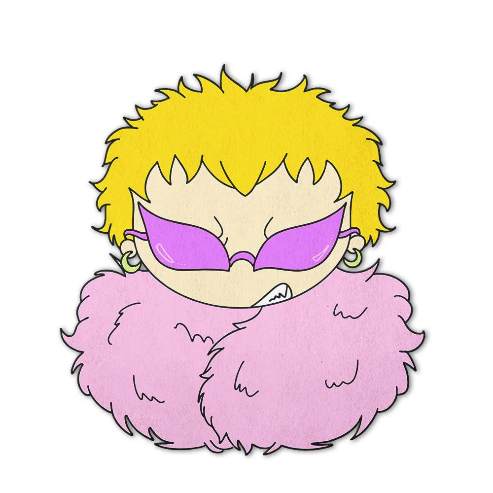 Donquixote Doflamingo Anime Dekoratif Halı