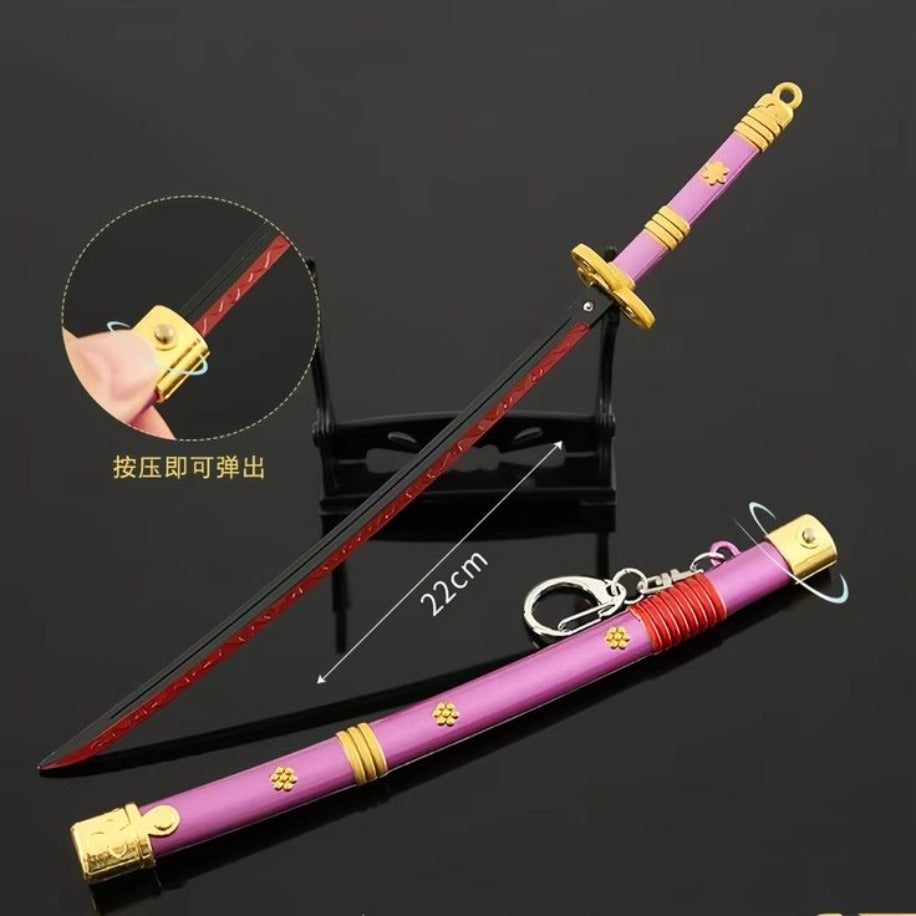 Yama Enma Katana Anahtarlık