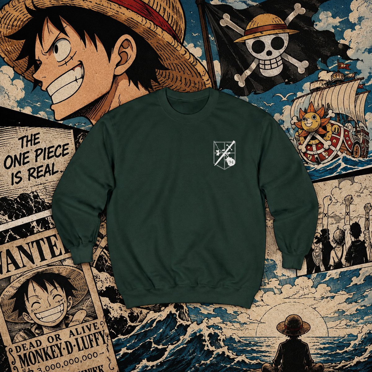 One Piece Sweatshirt