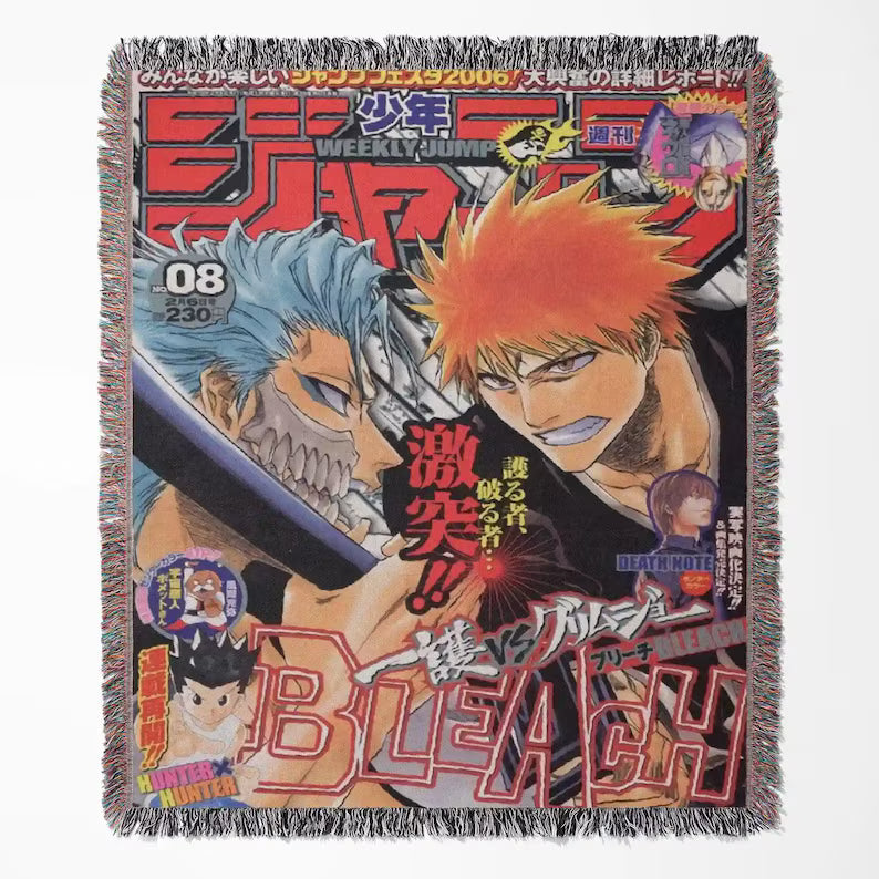 Bleach Woven Dekoratif Battaniye