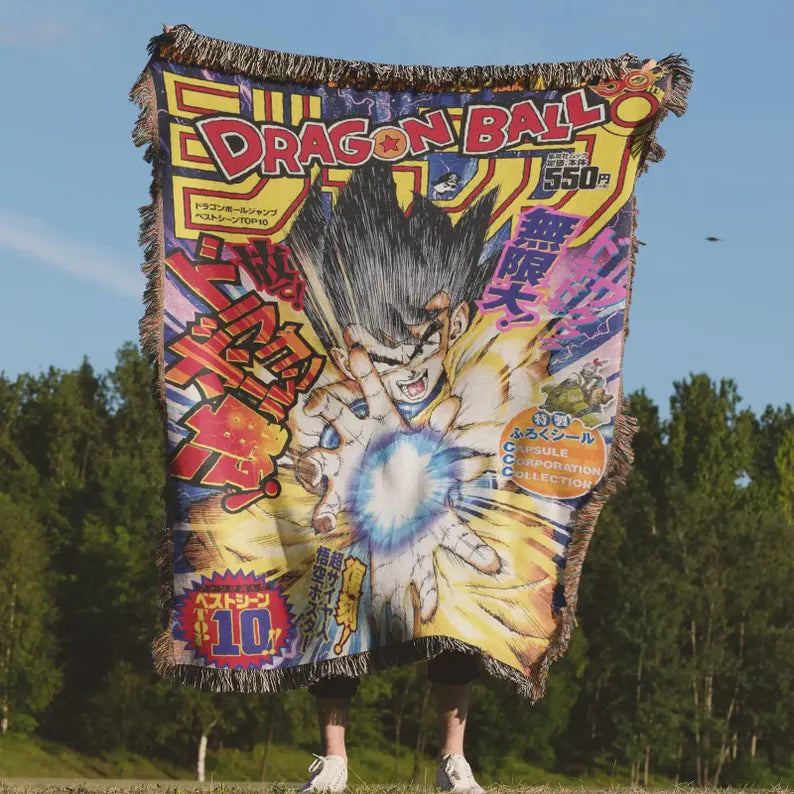 Dragon Ball Dekoratif Battaniye