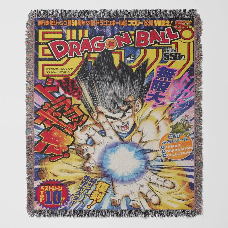 Dragon Ball Dekoratif Battaniye