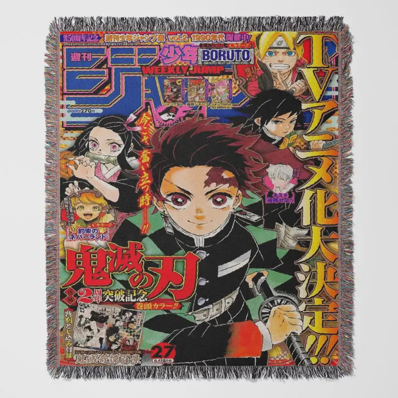 Demon Slayer Dekoratif Battaniye