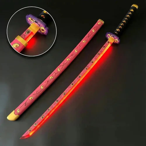 Kokushibo Dekoratif LED Katana