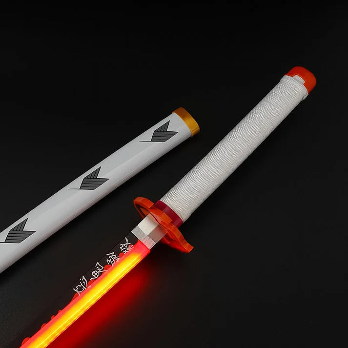 Demon Slayer Rengoku Dekoratif LED Katana
