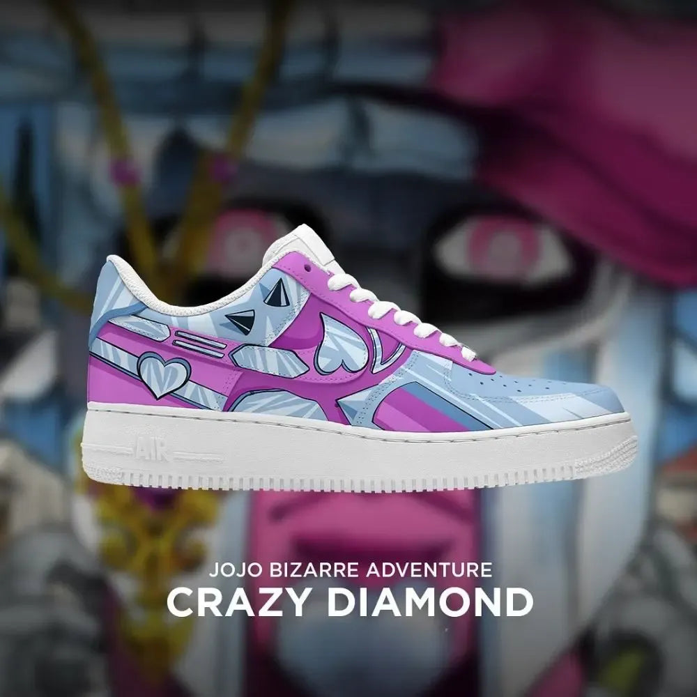 Crazy Diamond JoJo's Bizarre Adventure Air Force Ayakkabı